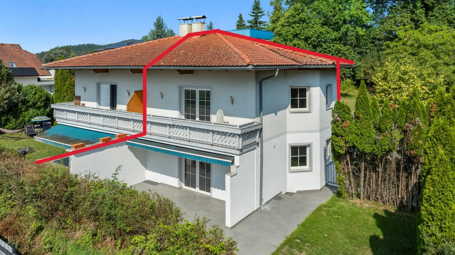 Großzügige, gemütliche Doppelhaushälfte mit Garten in ruhiger, grüner Lage in Klagenfurt