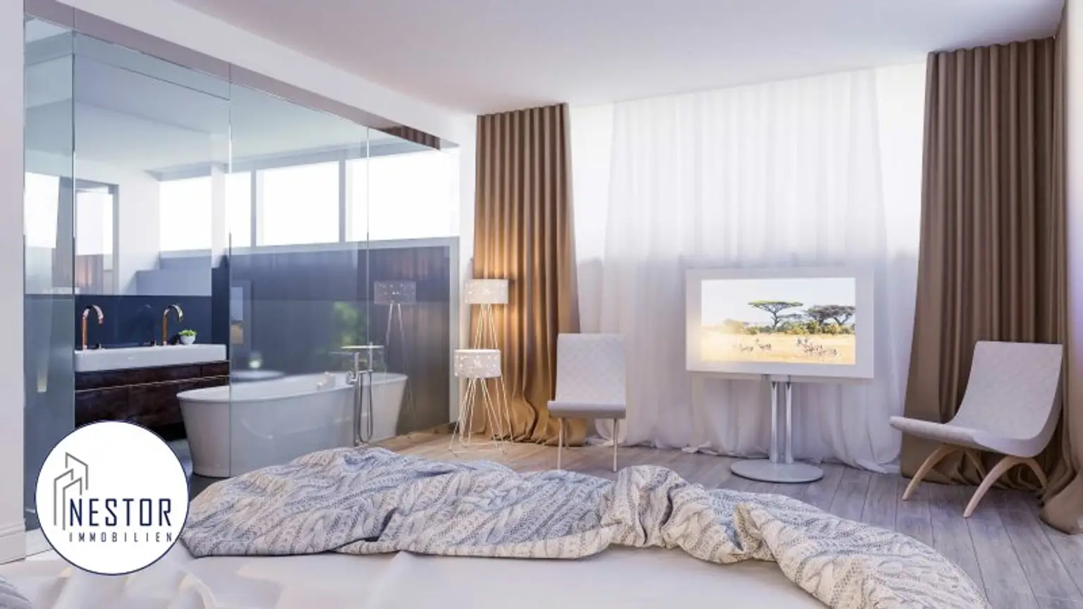 4 Schlafzimmer - NESTOR Immobilien