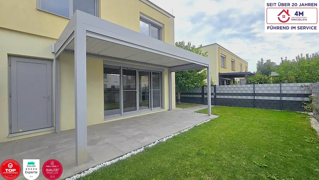 4-Zimmer-Doppelhaushälfte mit Photovoltaik und 3 Stellplätzen