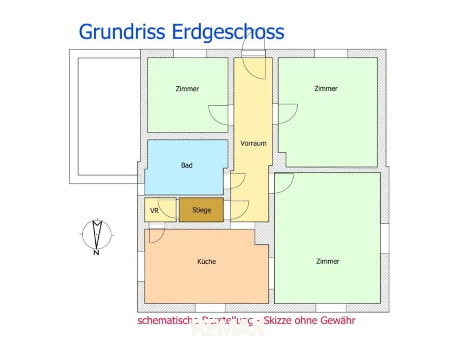 Grundriss Wohnung Erdgeschoss