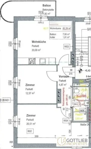 Bestlage Kaiserebersdorf! Sonnige 3-Zimmer-Wohnung mit Balkon, Gartennutzung und Schwimmbiotop