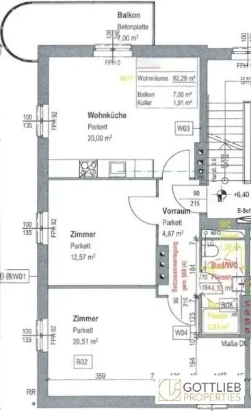 Bestlage Kaiserebersdorf! Sonnige 3-Zimmer-Wohnung mit Balkon, Gartennutzung und Schwimmbiotop