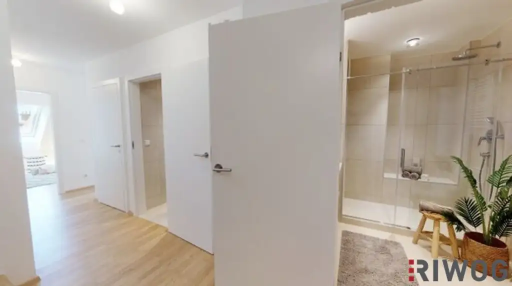 Erstbezug eines Luxus Dachgeschosses mit Fernblick auf Prater auf Stephansdom in der nähe der Donauinsel