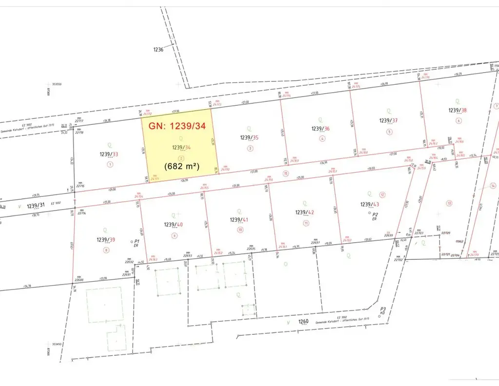 Baugrundstücke in Katsdorf / Ruhstetten - sonnige Lage, ideal für 1-3 Wohneinheiten je Parzelle