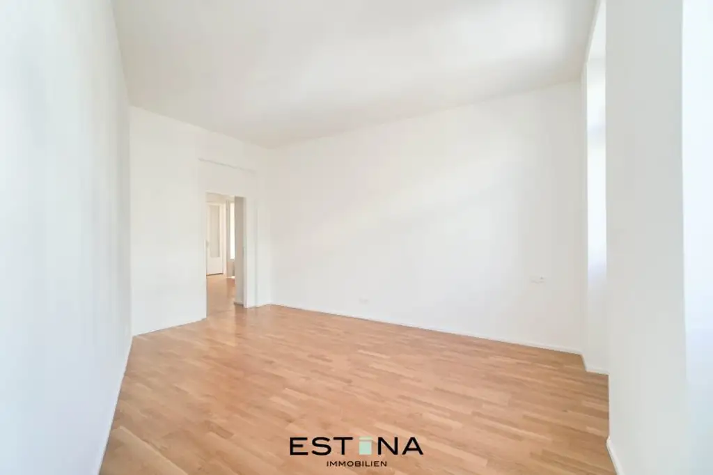 Stilvolle 3-Zimmer-Wohnung mit separater Küche in begehrter Grünruhelage nahe Gustav-Klimt-Park