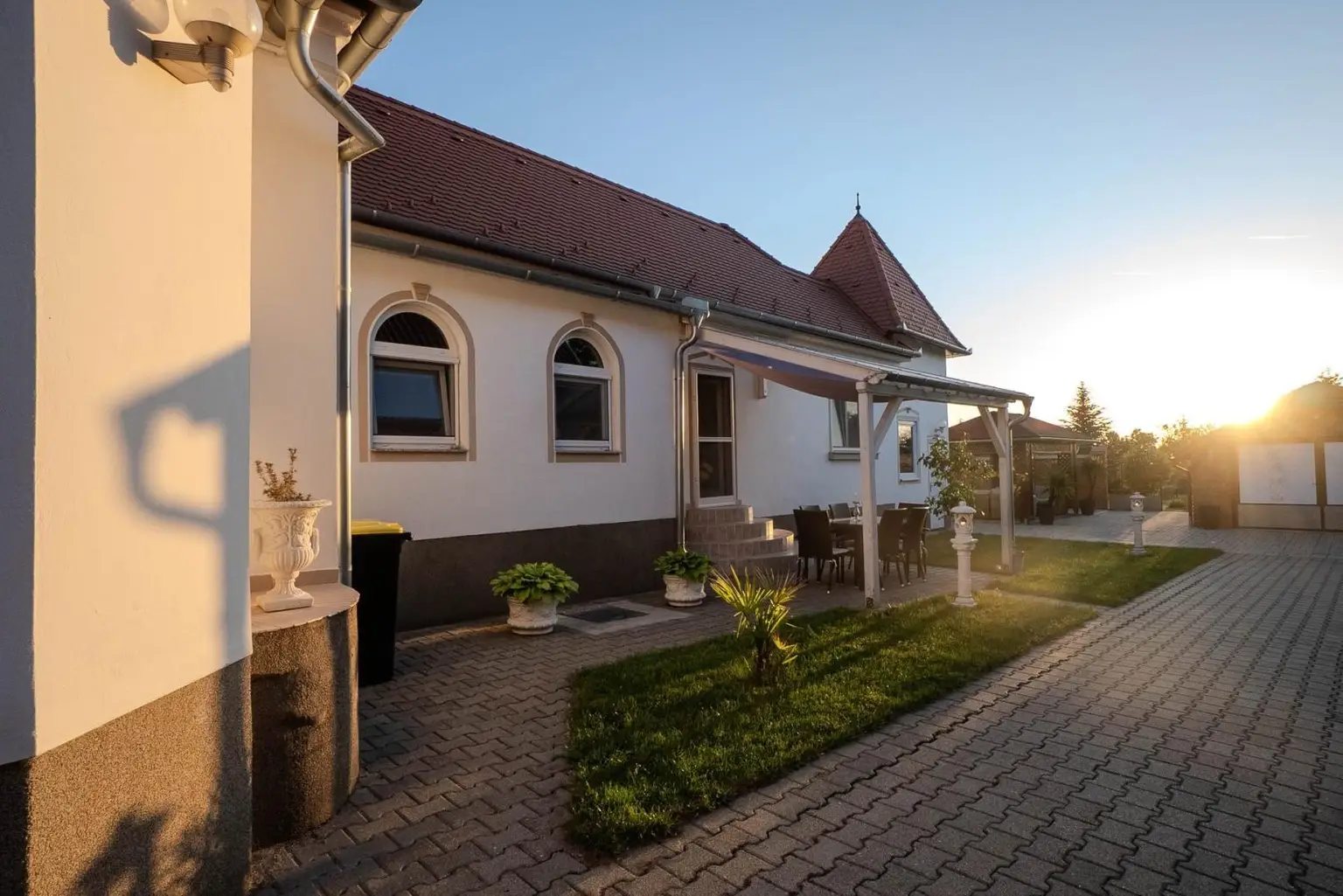 Haus seitlich