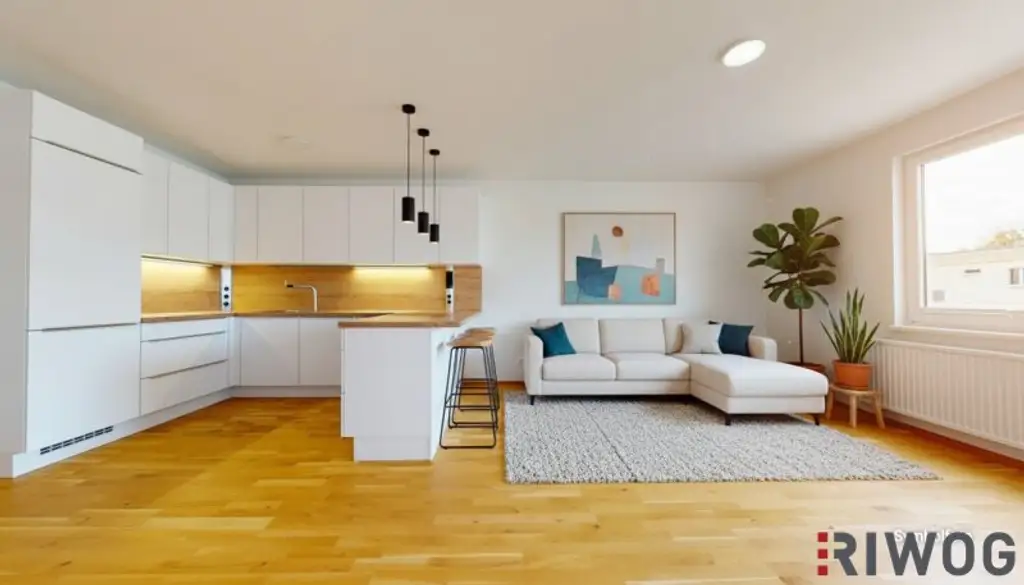 ERSTBEZUG nach Sanierung I 4 Zimmer Wohnung mit Loggia in Ruhelage I Tischler Küche mit Siemens Geräte inklusive I 360° Rundgang