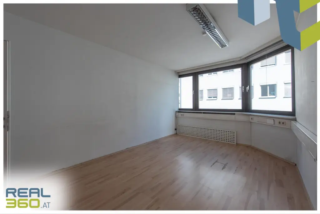 Büro-/Ordinationsfläche mit optimaler Aufteilung in Linz-Zentrum zu vermieten, Teilung der Flächen möglich!