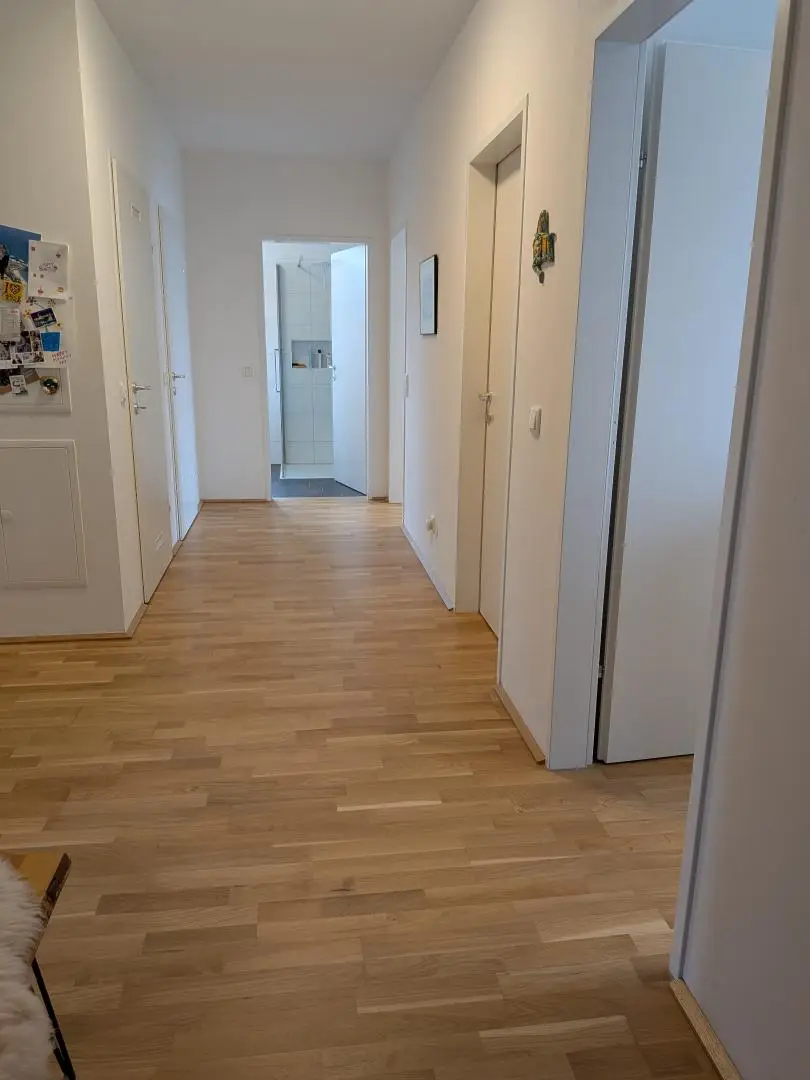 4-Zimmer-Wohnung mit Loggia und Blick ins Grüne