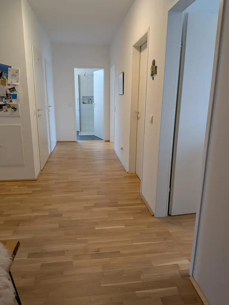 4-Zimmer-Wohnung mit Loggia und Blick ins Grüne