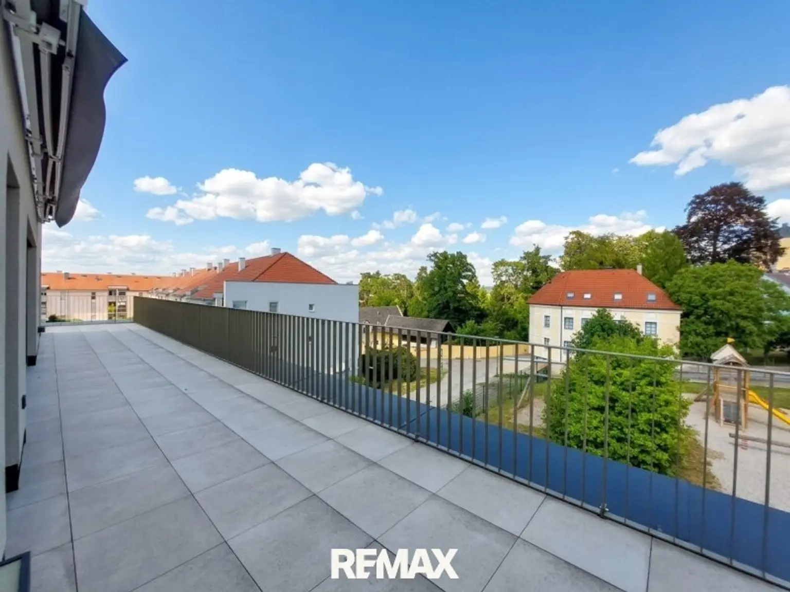 Dachterrasse Richtung Osten