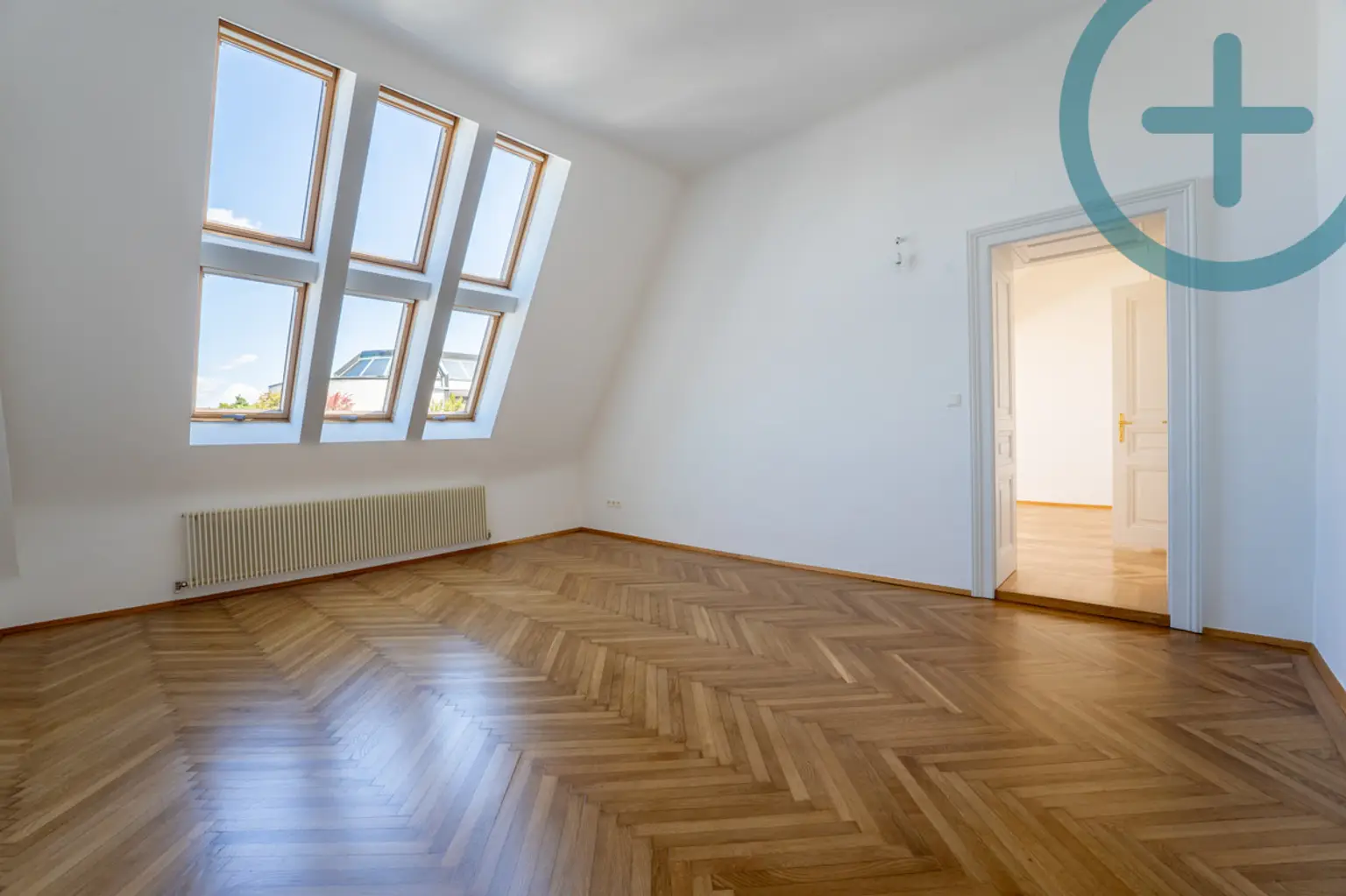 Penthouse-Etage mit XXL Terrasse