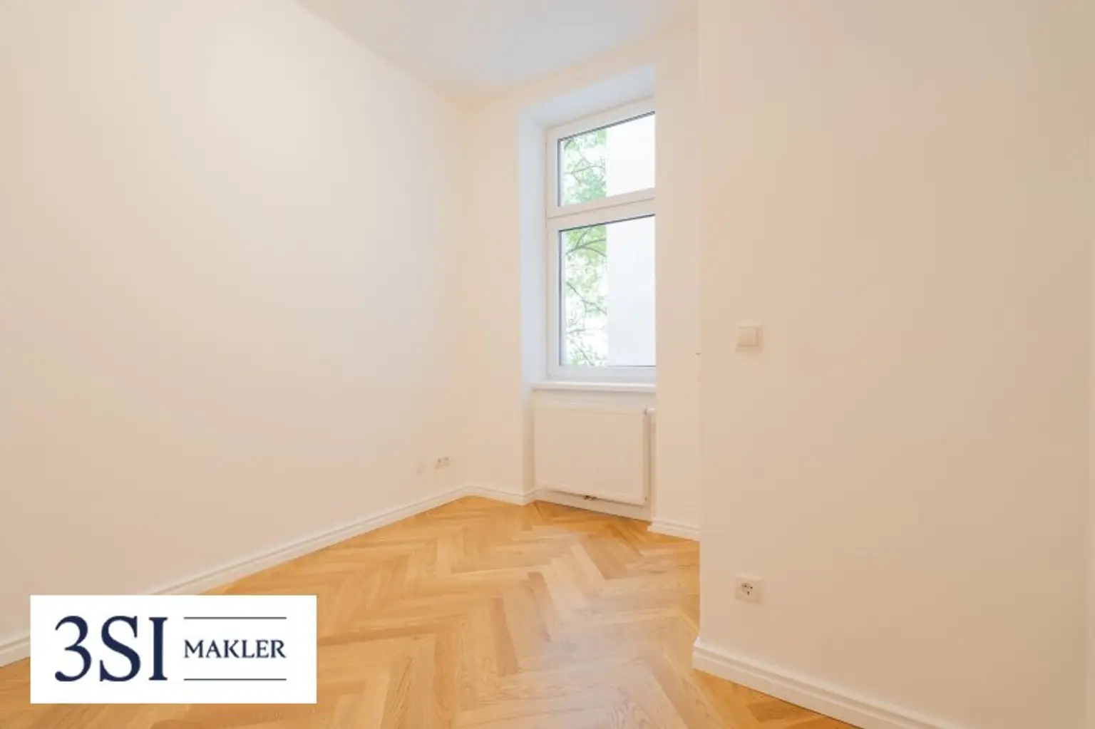 Elegante 3-Zimmer-Wohnung mit Parkblick – Erstbezug im revitalisierten Altbau