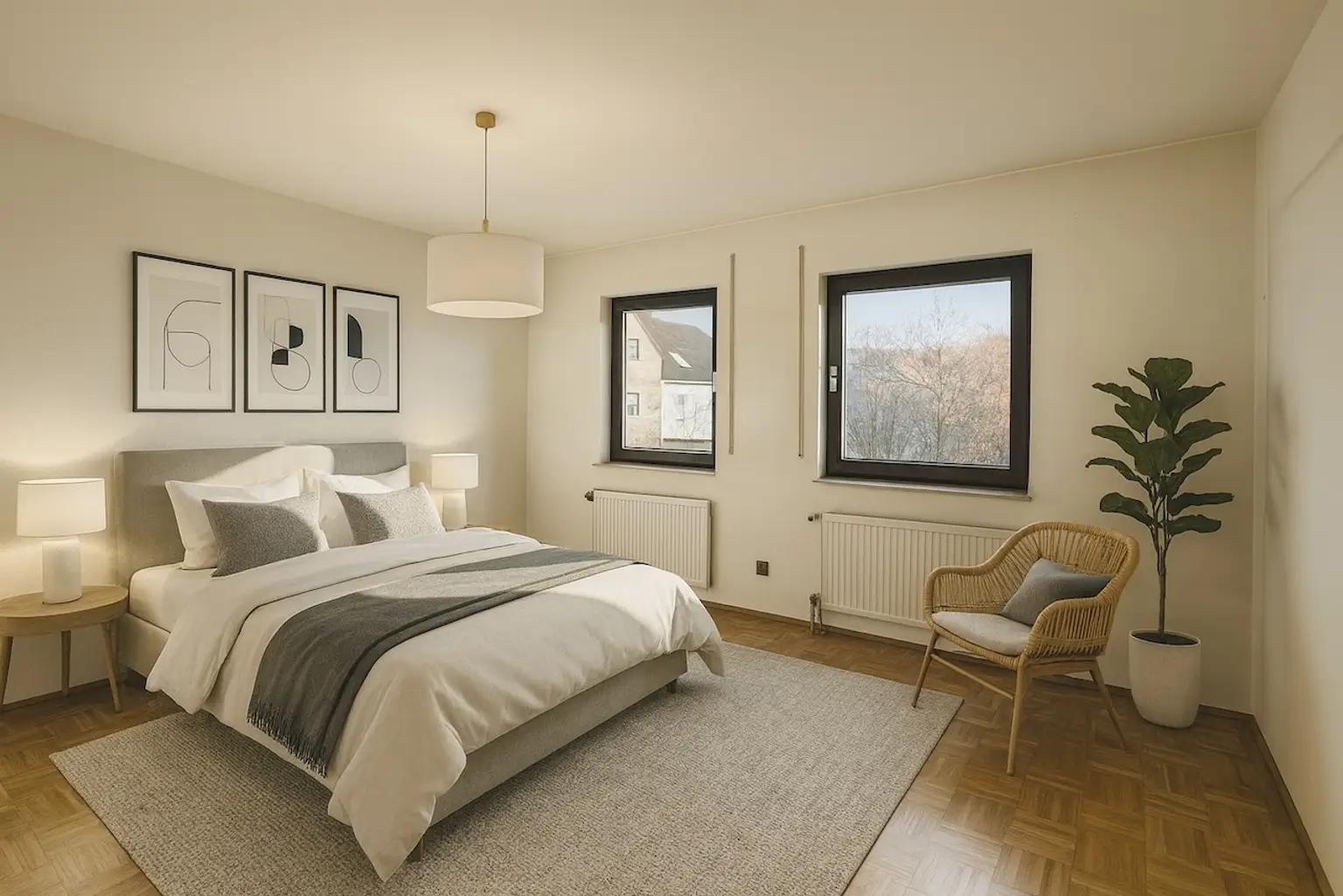 Schlafzimmer Vorschlag KI