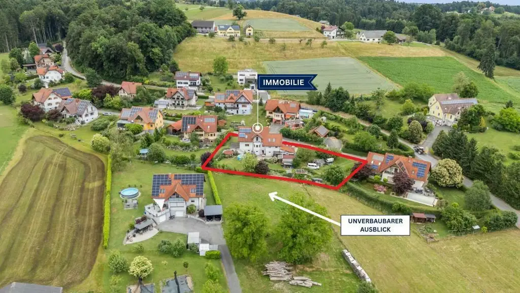 ** Traumhaftes Wohlfühlhaus in ländlicher Idylle trifft Stadtnähe  - nur 15km nach Graz **  Familienparadies mit erstklassiger Infrastruktur **