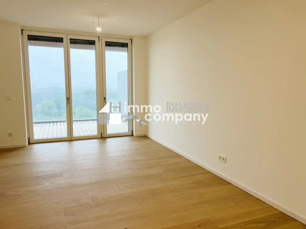 Ideale Wohnung mit Balkon und Stadtblick in einem neuen, mehrstöckigen Premiumgebäude! Pool, Sauna, Gym! 2. Bezirk. U2