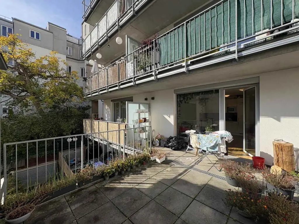 Herrliche 2-Zimmer-Terrassenwohnung in der Roseggergasse – 
perfekte Lage nahe U-Bahn Ottakring!