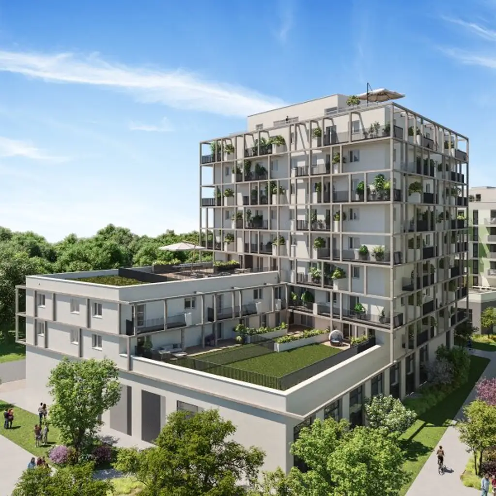 Der Beste Platz im Viertel - An der Schanze 25 - Begehrtes Wohnprojekt nahe Obere Alte Donau - Auf Eigengrund