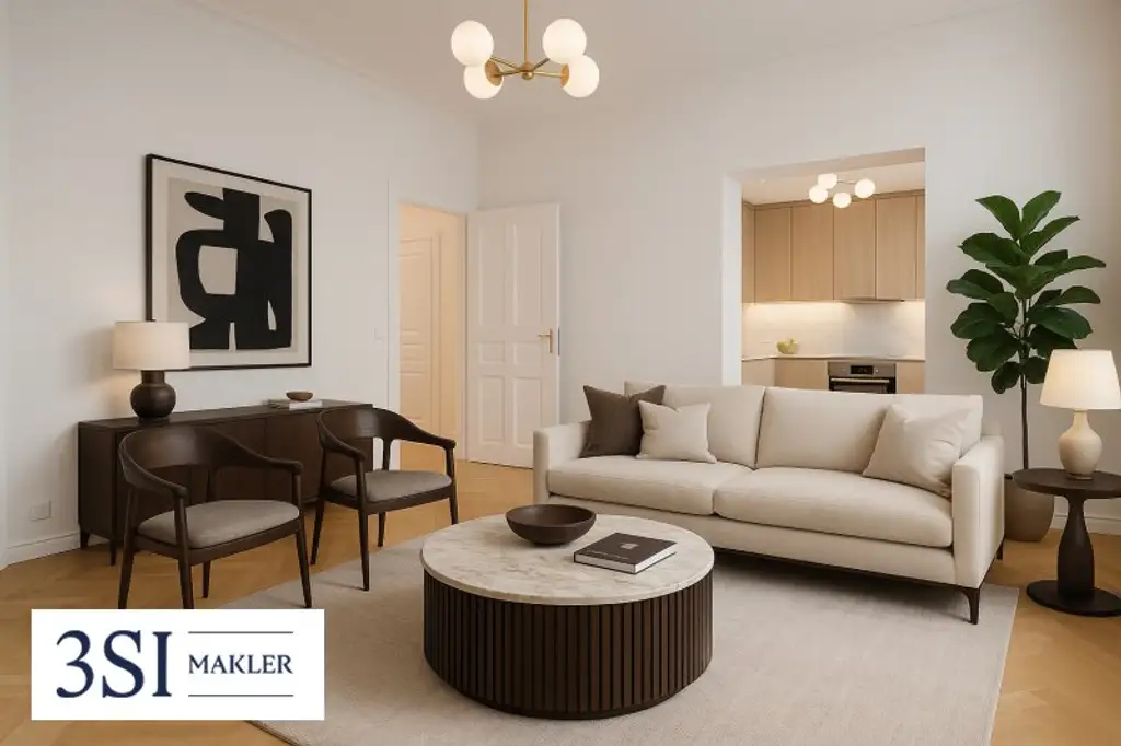 Top-sanierter Altbau-Erstbezug – Elegante 3-Zimmer-Wohnung mit moderner Ausstattung