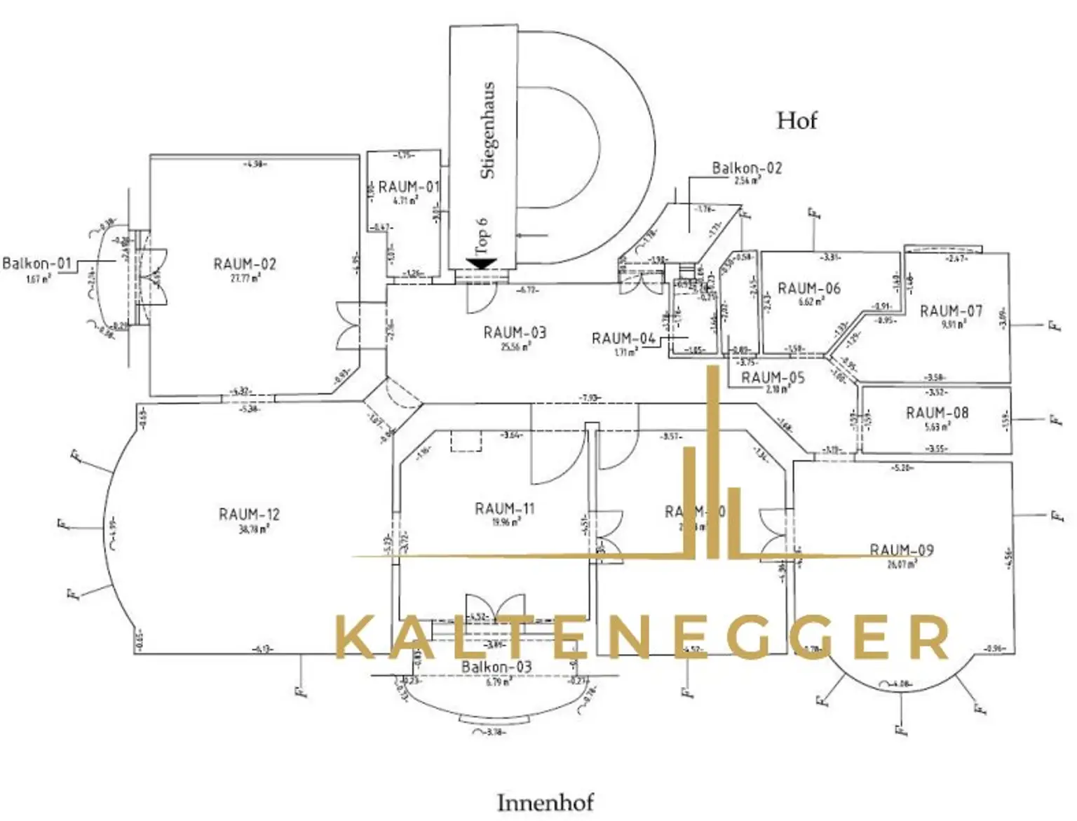Weimarer Straße | 192,45 m² | 5 Zimmer | 3 Balkone | 2 Bäder | 10 Jahre befristete Vermietung