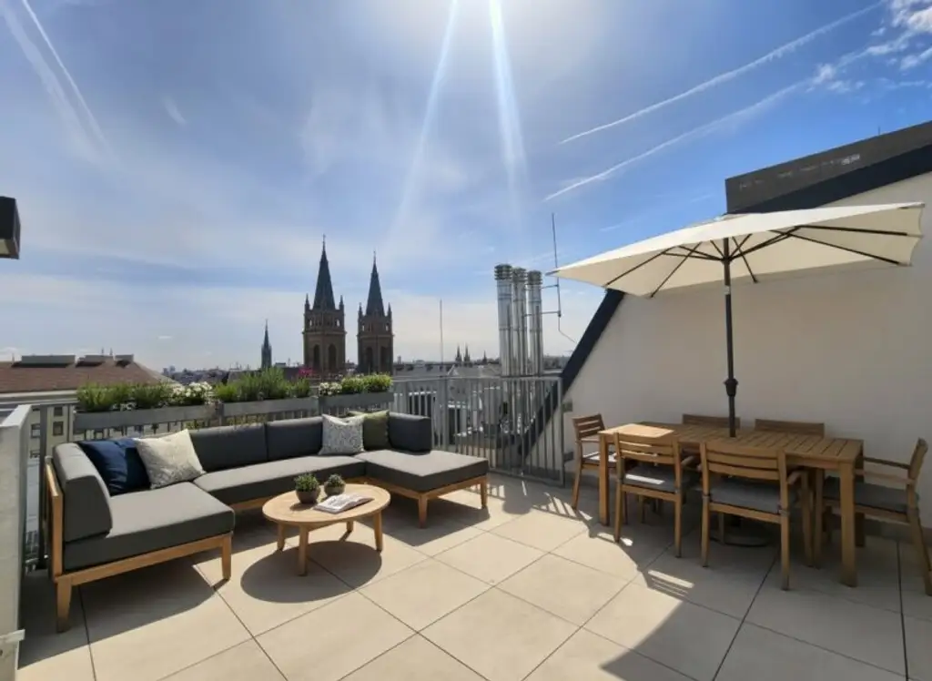 Stilvolle Maisonette mit Dachterrasse – Wohnen über den Dächern Wiens - Einziehen und ankommen