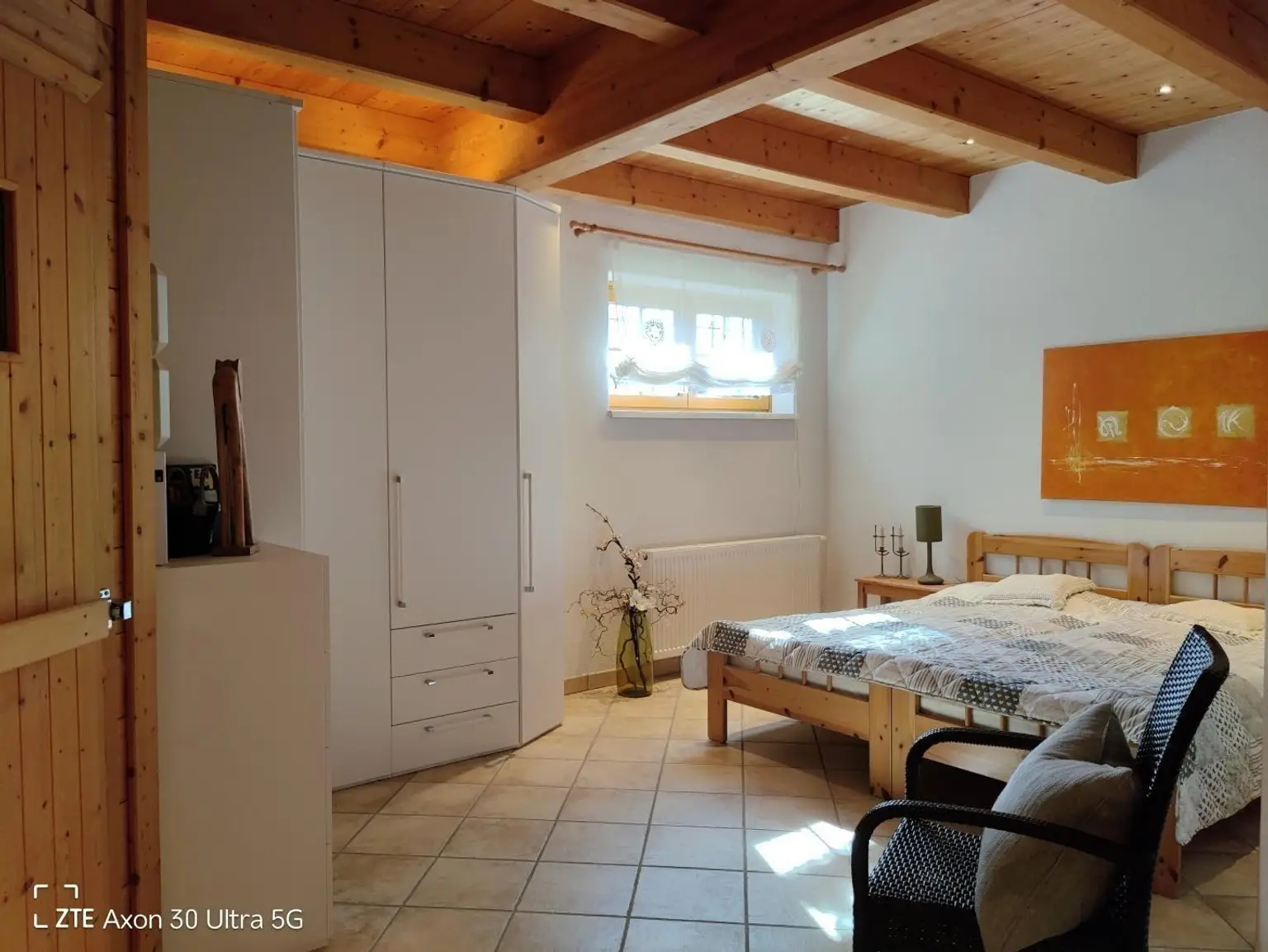 Zimmer mit Sauna und Spiralendusche