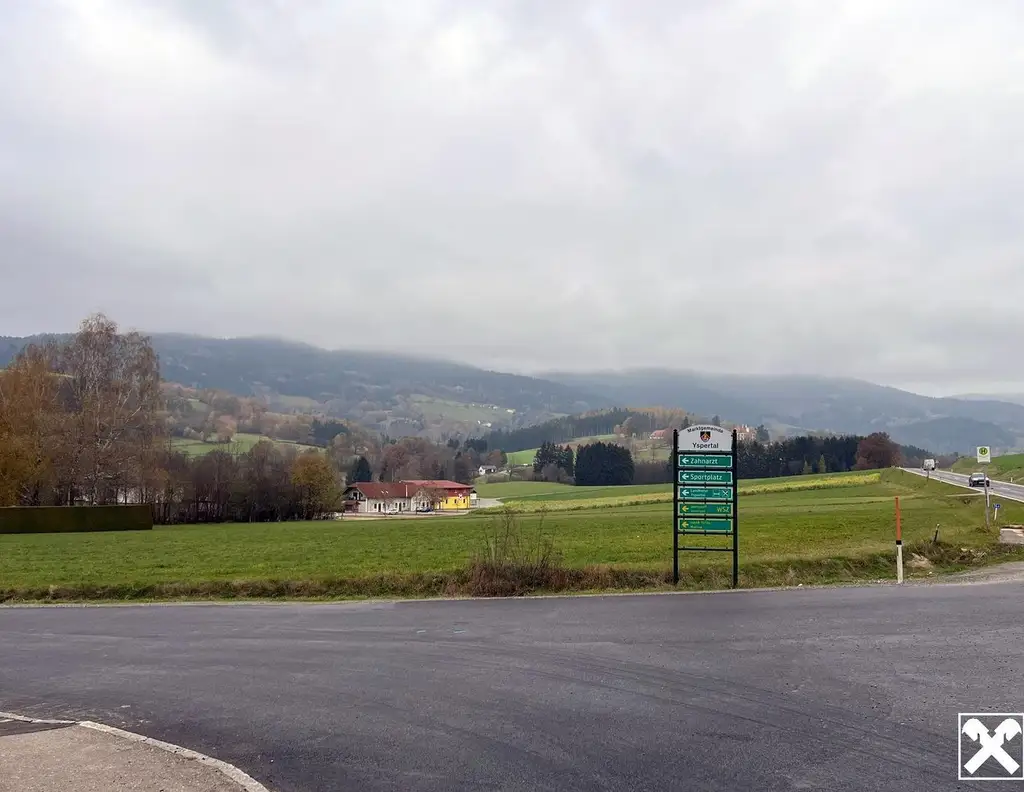 Großes BAUGRUNDSTÜCK im Yspertal - Widmung Bauland/Wohnen