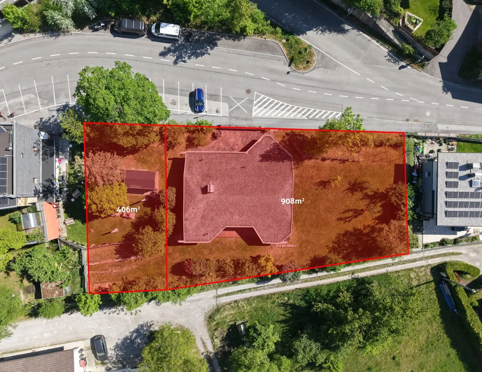 Bebautes Grundstück in Zirl - zwei Parzellen in Top-Lage