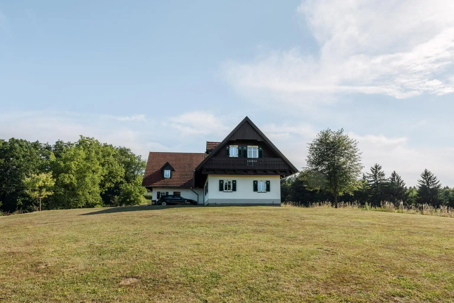 Traumhaftes Anwesen in Alleinlage mit Fischteich und Wald in 8522 Groß St. Florian
