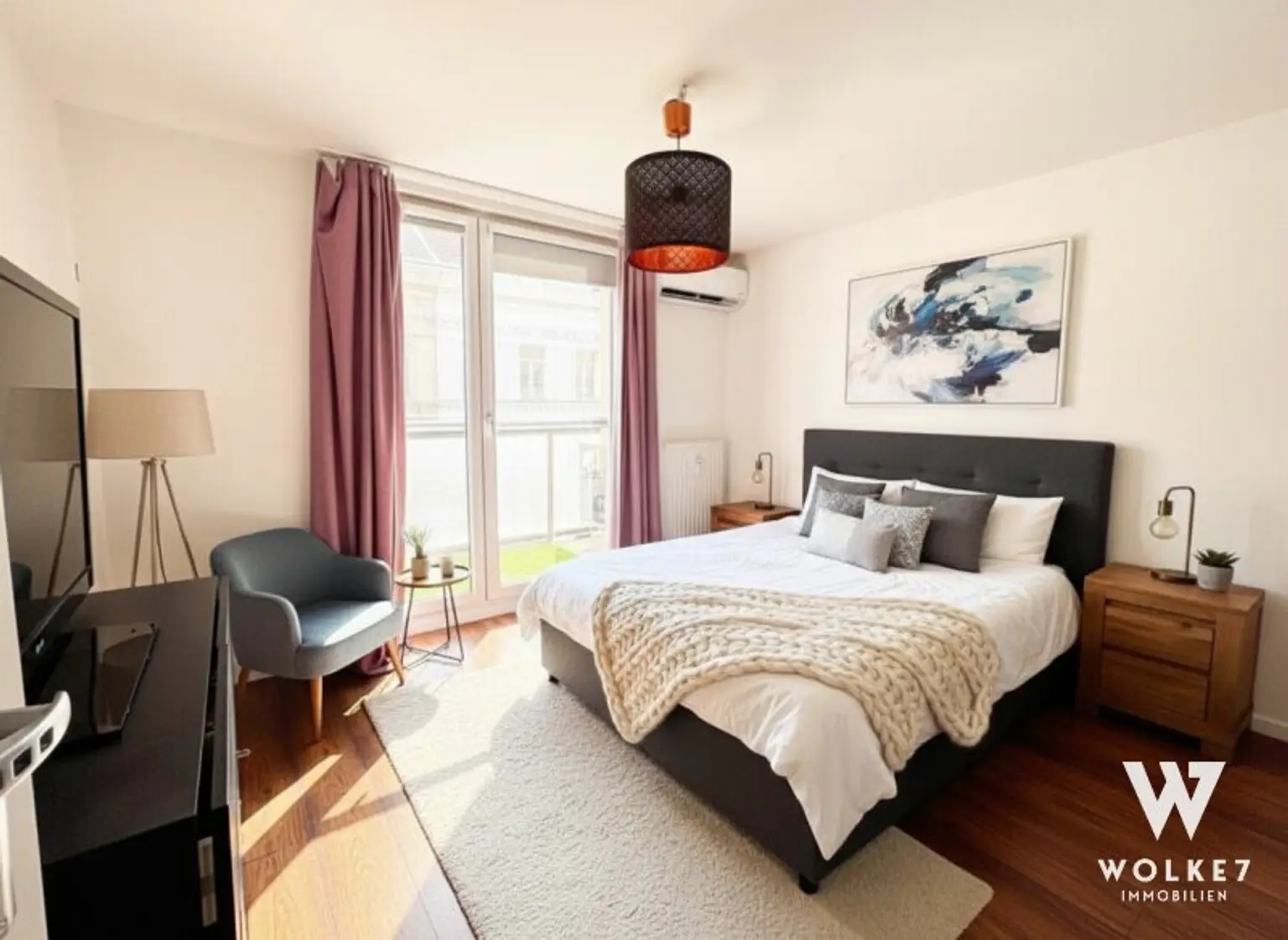 Helle 3-Zimmer-Wohnung mit gr. Terrasse nahe Naschmarkt | Klima | 3 Gehminuten U4 Pilgramgasse