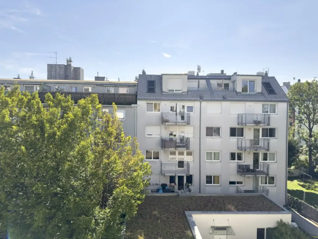Neubau mit Balkon Richtung Innenhof | Stellplatz im KP inkludiert | ruhig & citynah bei Schmelz/Lugner City