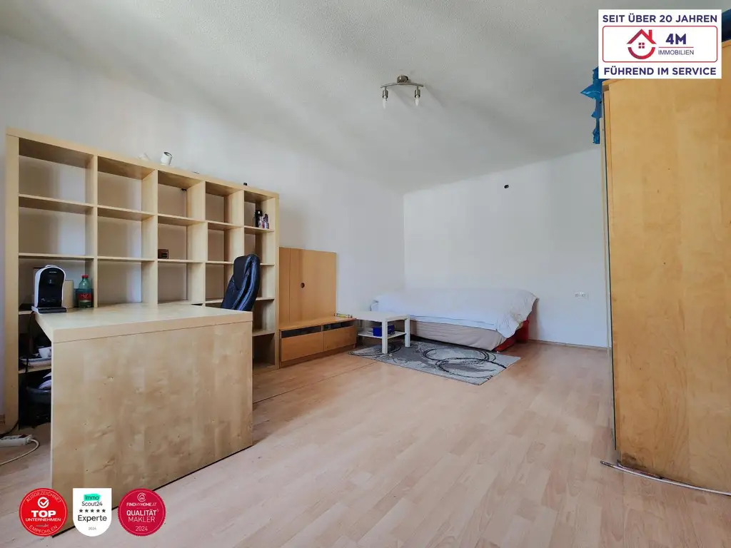 PREISHIT: 3 separate Zimmer mit perfekter Anbindung und sehr niedrigen Betriebskosten