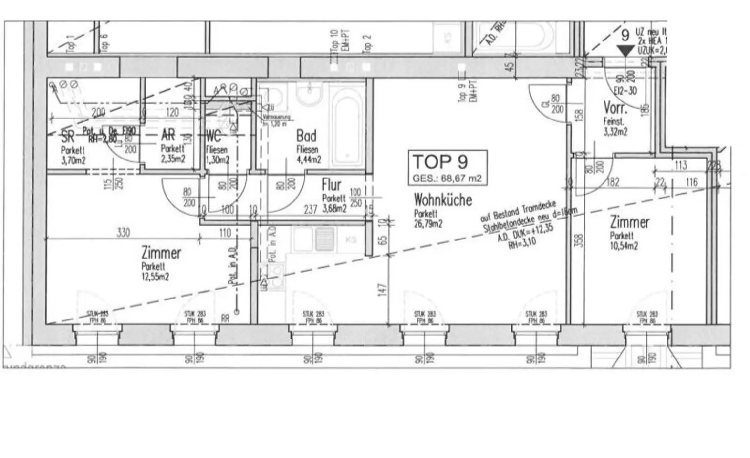 Provisionsfrei für den Mieter! 3-Zimmer-Wohnung in wunderschönem Altbau!