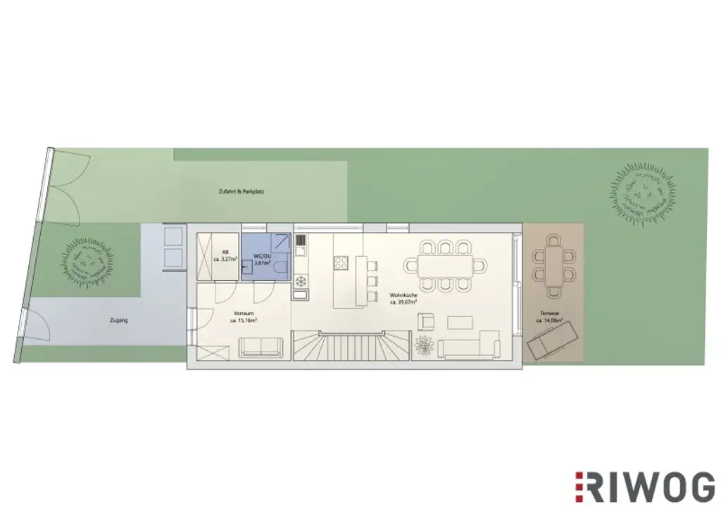 Erstbezugs Doppelhaushälfte | 5-Zimmer & vollunterkellert | schlüsselfertige Option | Luftwärmepumpe
