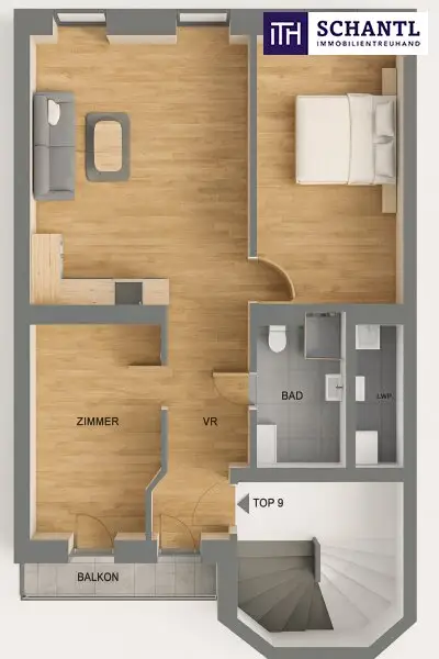 VERKAUFSSTART! Altbau-Charme trifft nachhaltigen Wohnkomfort: 3-Zimmer-Wohnung mit hochwertiger Ausstattung, Innenhofbalkon & Luftwärmepumpe– in einem generalsanierten Altbauhaus