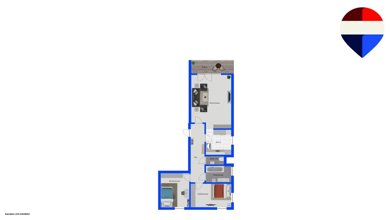 Grundrissplan