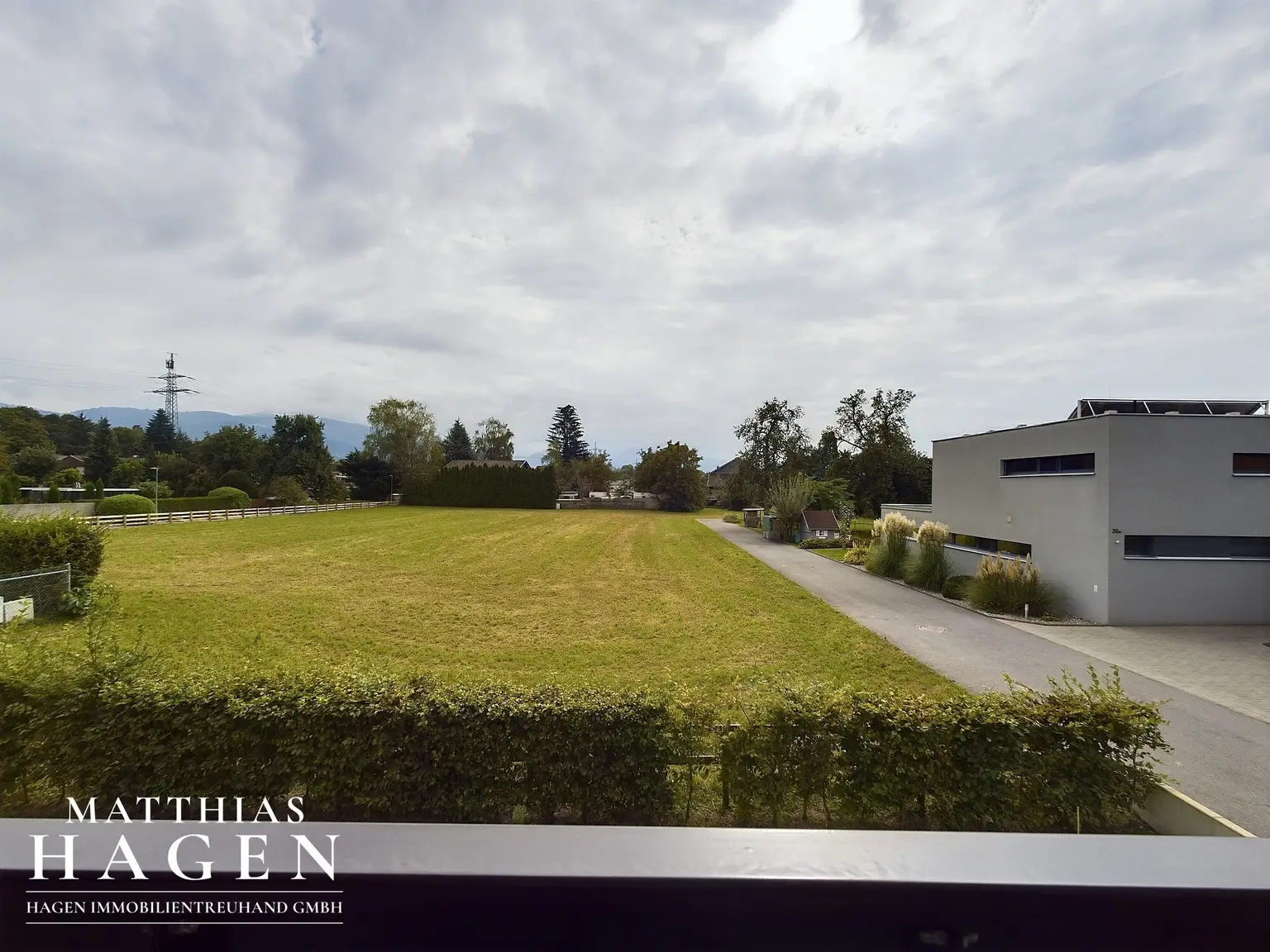 Terrassenaussicht