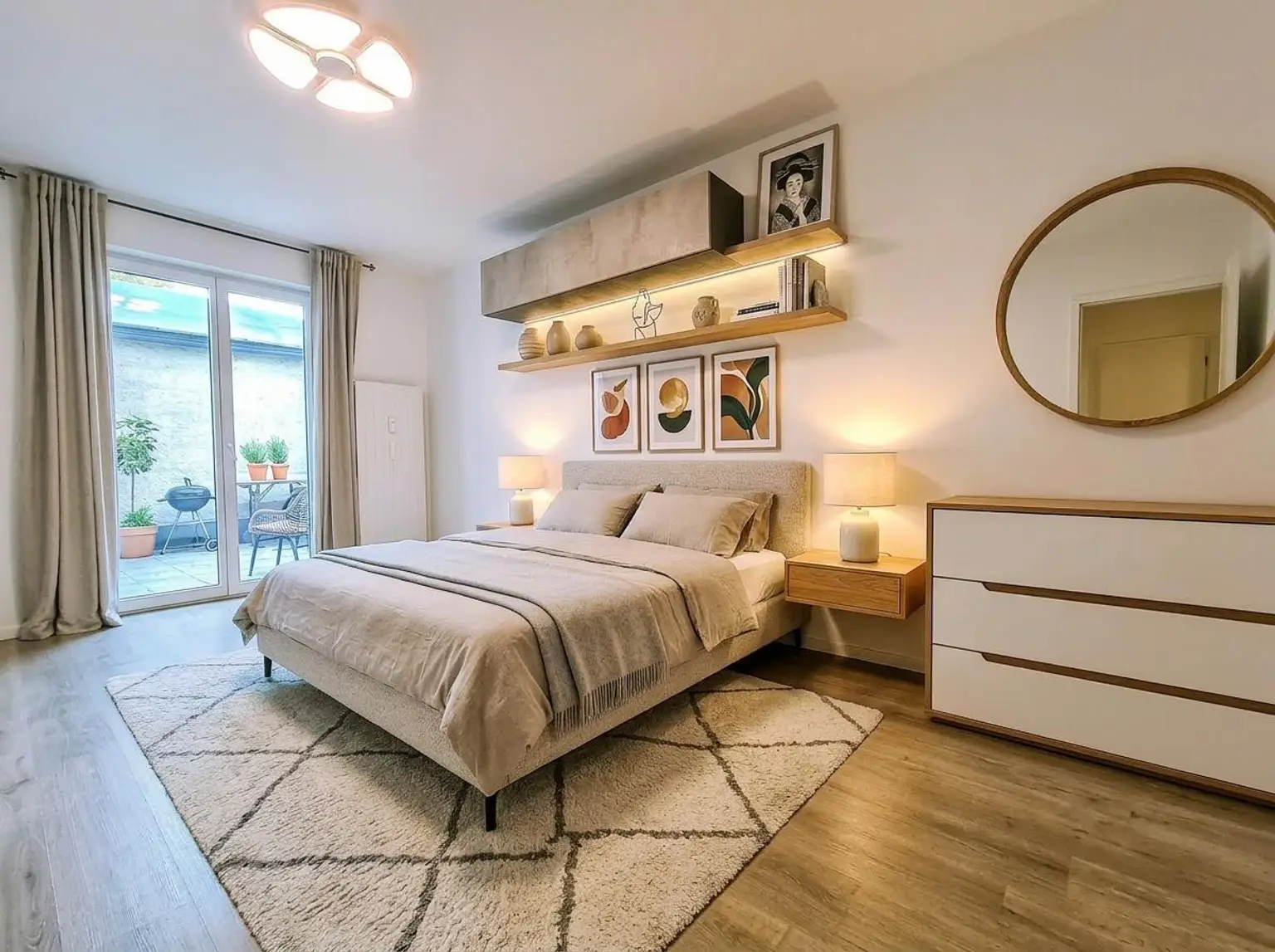Schlafzimmer Visualisierung