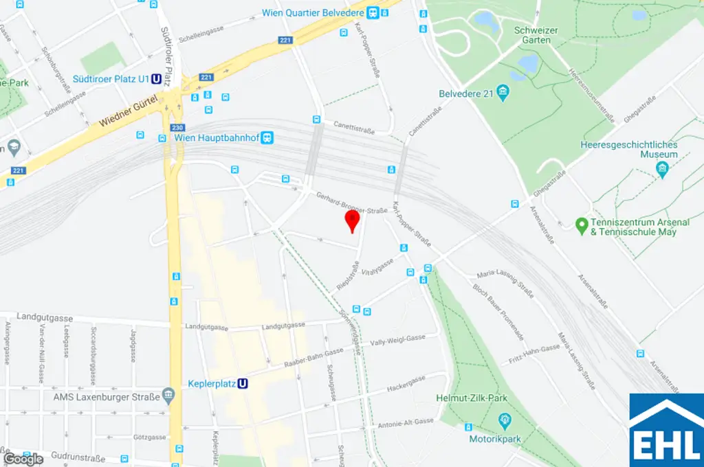 Wundervolle 2 Zimmer Wohnung mit Loggia am Hauptbahnhof