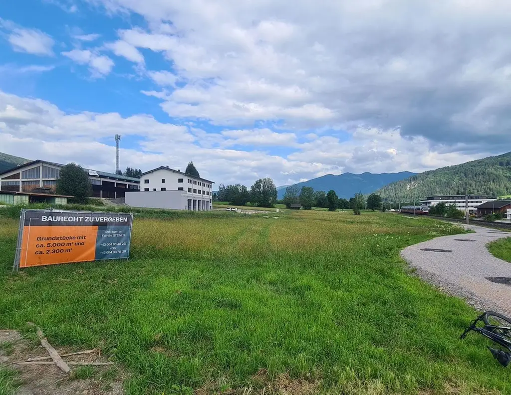 Voll erschlossenes Gewerbegrundstück in Toplage in Altenmarkt im Pg