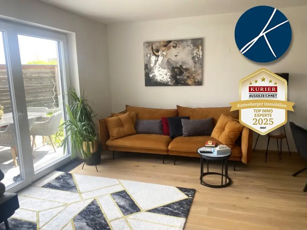 Anlegerwohnung in erhöhter, ruhiger Wohnlage von Krems-Egelsee mit Eigengarten und Terrasse