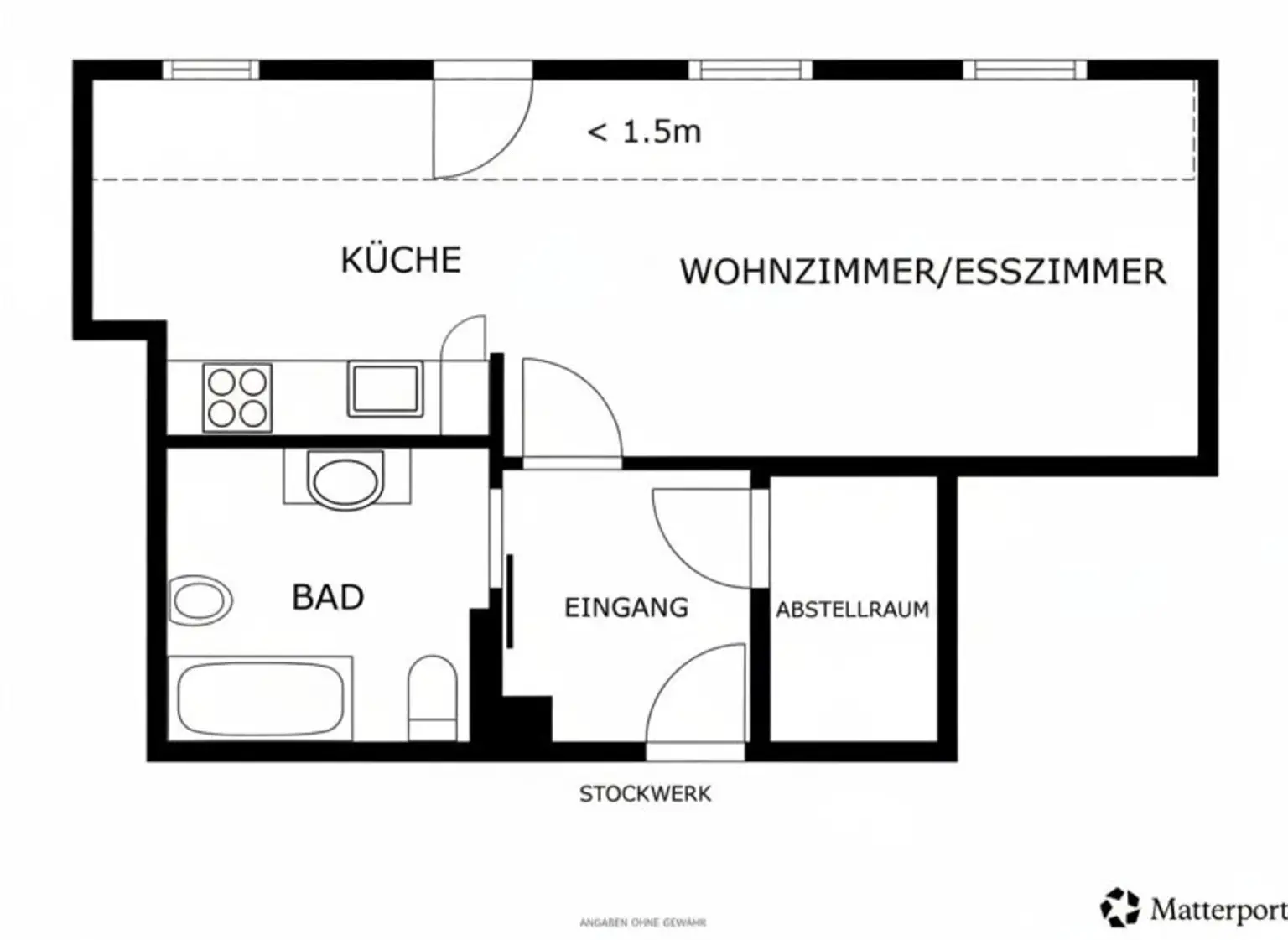 Helle DG-Wohnung mit Balkon | Garagenplatz optional