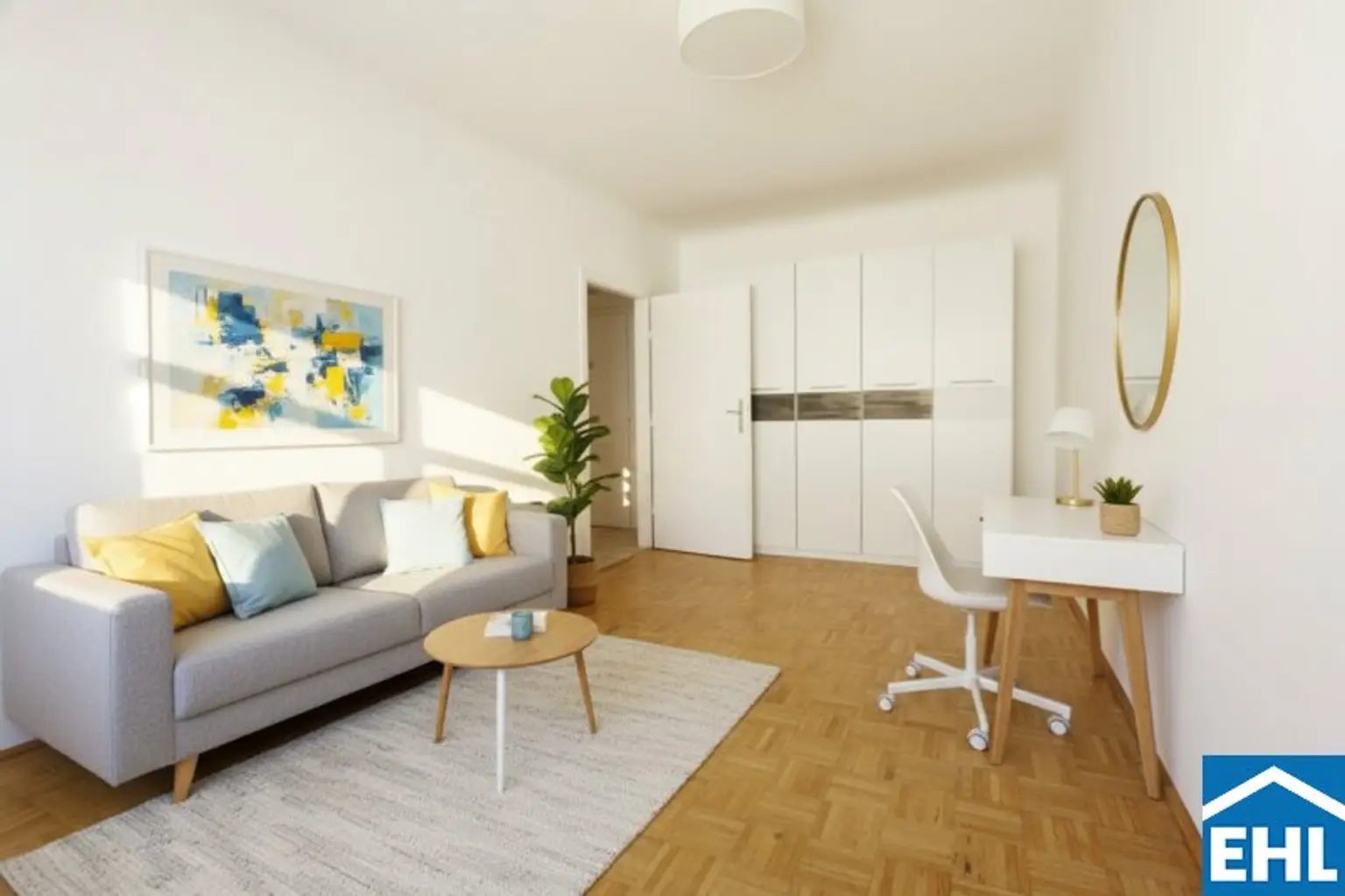 Helle 2-Zimmer-Wohnung mit Charme