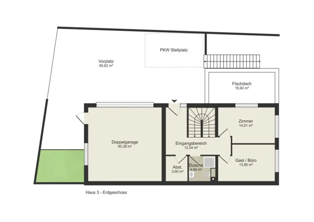 Erstbezug: Großzügiger Familientraum mit unverbaubarem Grünblick!
