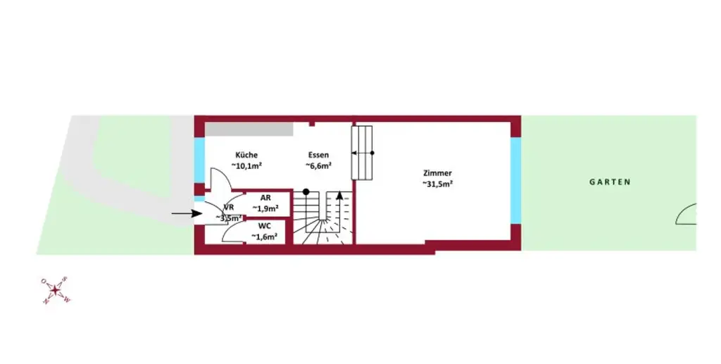 Familientraum - Doppelhaushälften - Großzügige Außenflächen - Massivbau - Luftwärmepumpe
