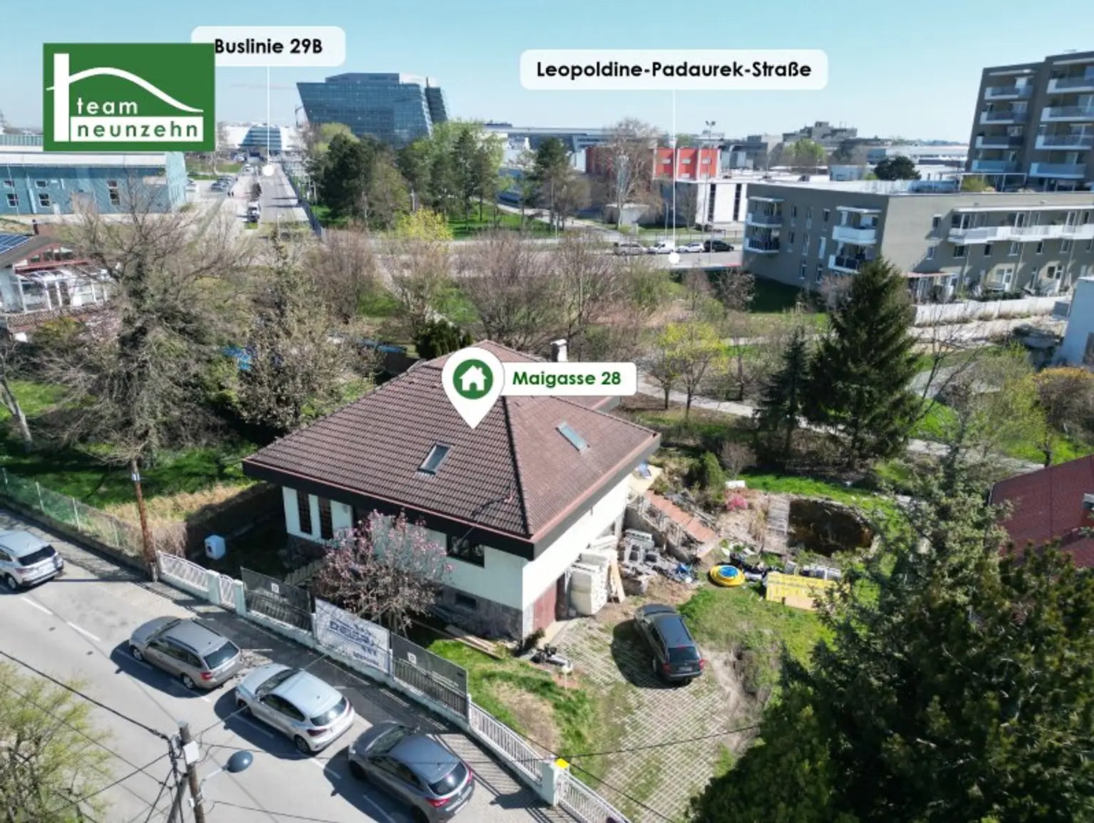 Ihr neues Zuhause in idyllischer Lage – Exklusive Einfamilienhäuser im 21. Bezirk - JETZT ANFRAGEN