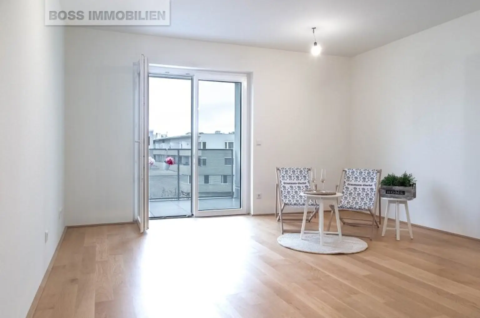 Graumannpark | Küche + Südwest Balkon