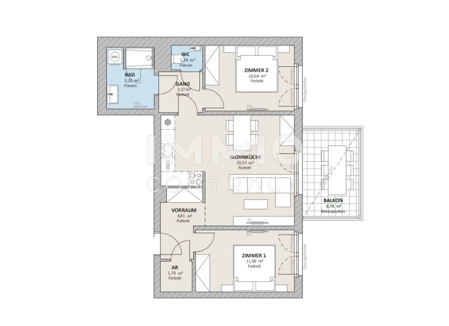 Neulaa Top 7 Grundriss