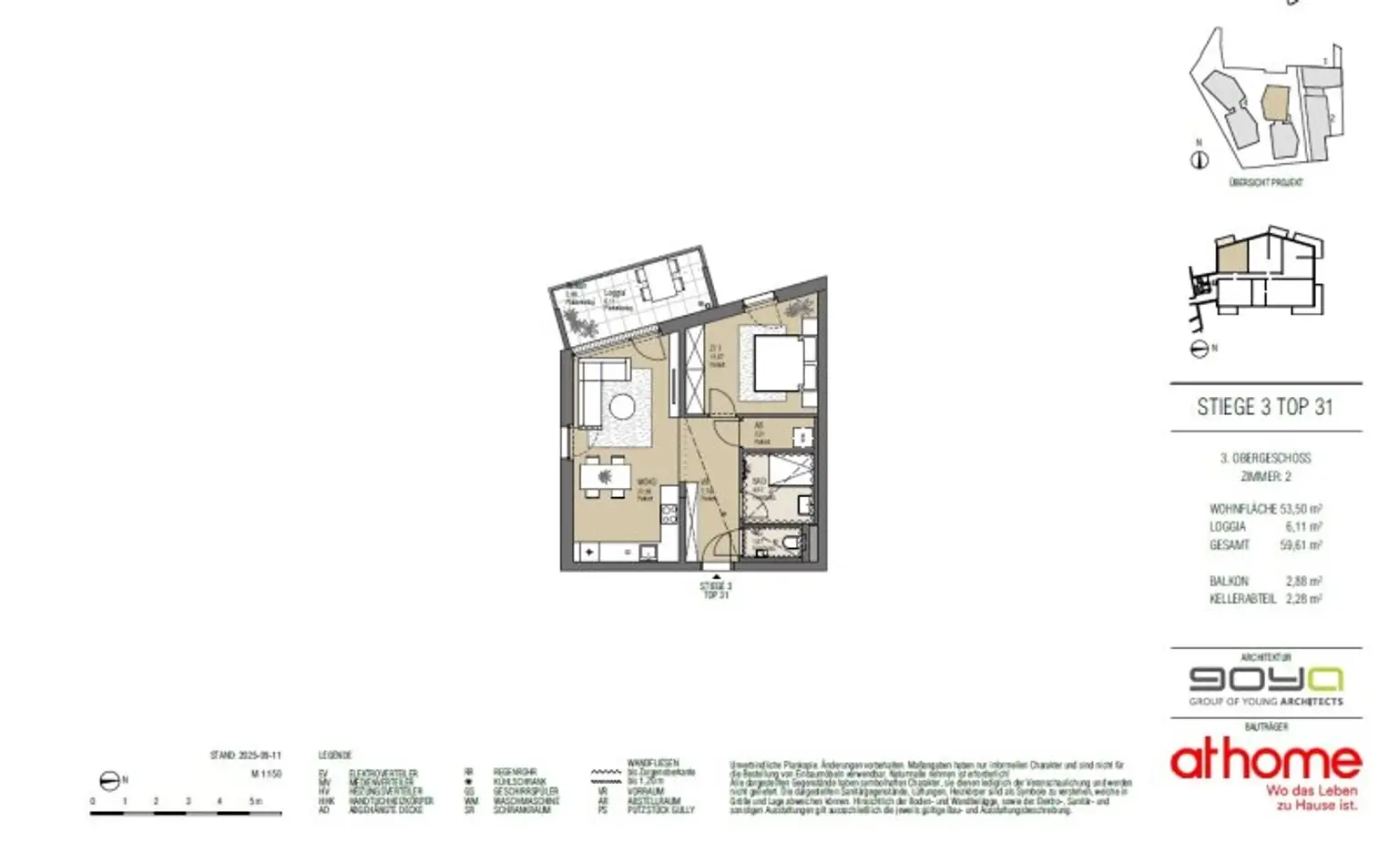 FLORIANI – Quartier am Tullnerfeld - Ein Wohngenuss mit Loggia und hochwertiger Ausstattung - Bahnhof Tullnerfeld in der Nähe
