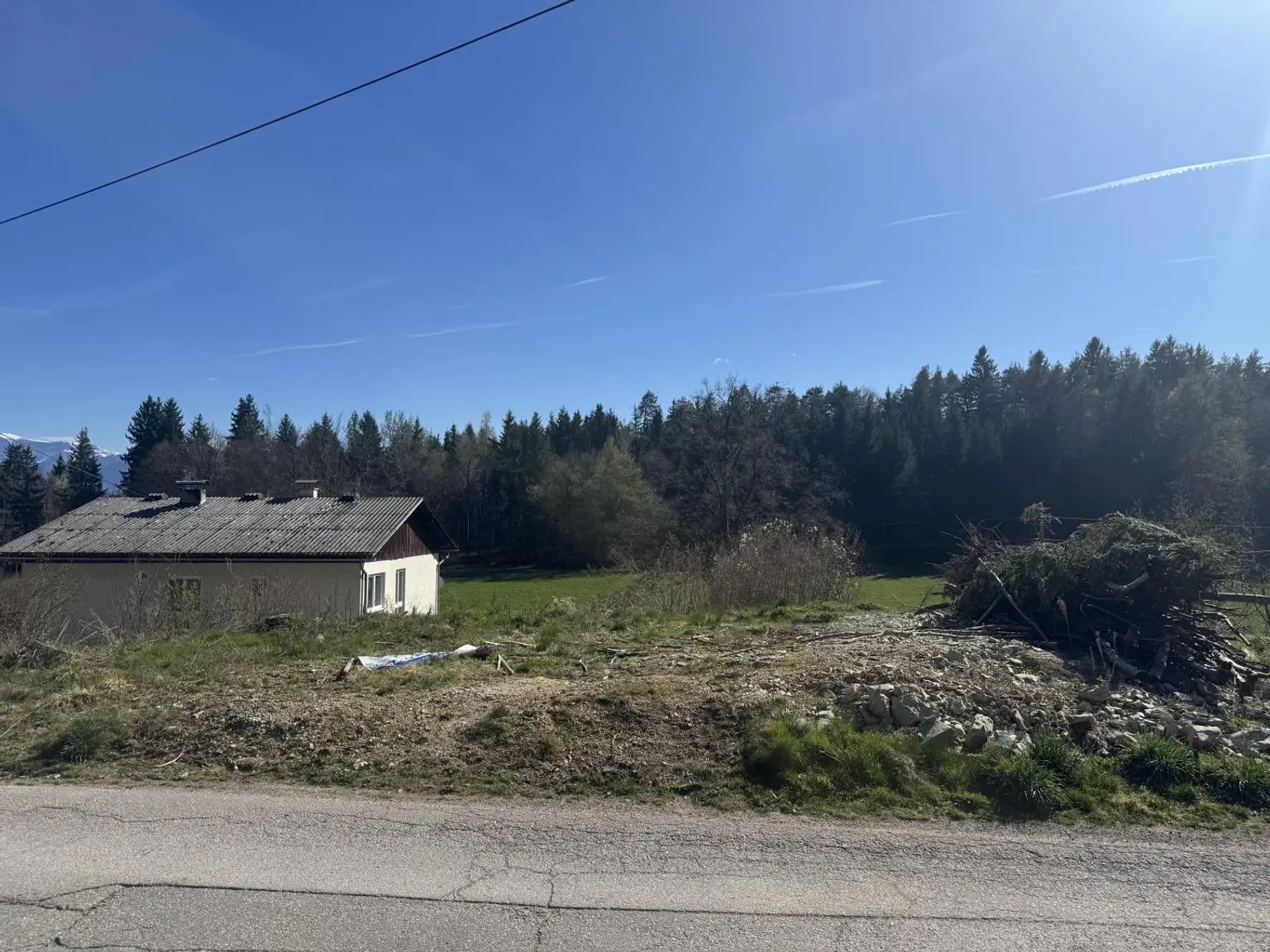 Grundstück 1 Aussicht Süden